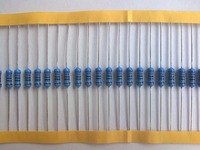 100pcs 470 ohm 1/4W 470R Metal Film Resistor 470ohm 0.25W 1% ROHS