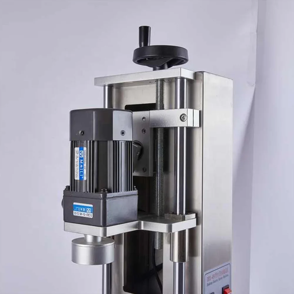 Máquina tampando garrafa pode tampando garrafa bico de pato spray garrafa tampando máquina