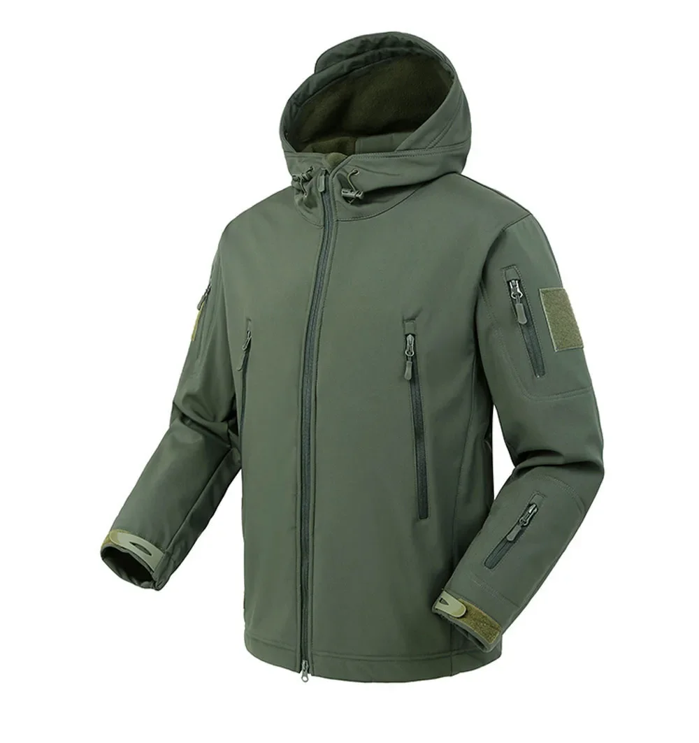 Military Shark Skin Soft Shell Jackets Men Tactical Windproof Waterproof Jacket Men Army Combat Jackets Mens Hooded Bomber Coats 12 S16d6223eeccb4d61befea1496fec5c76y