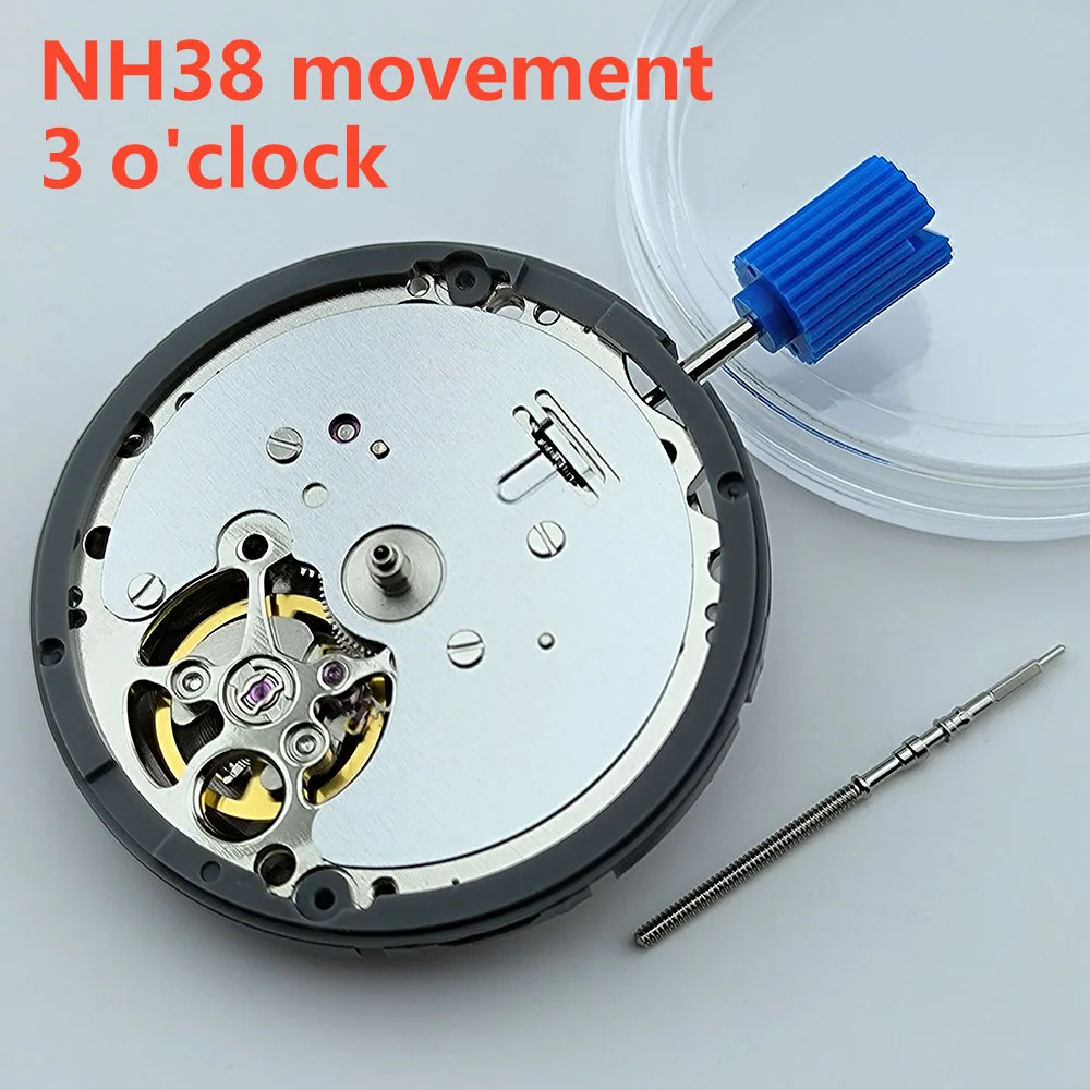 NH38 Movement Mechanical Automatic Watch Movement Replacement Movement NH38 Spare Parts Accessories