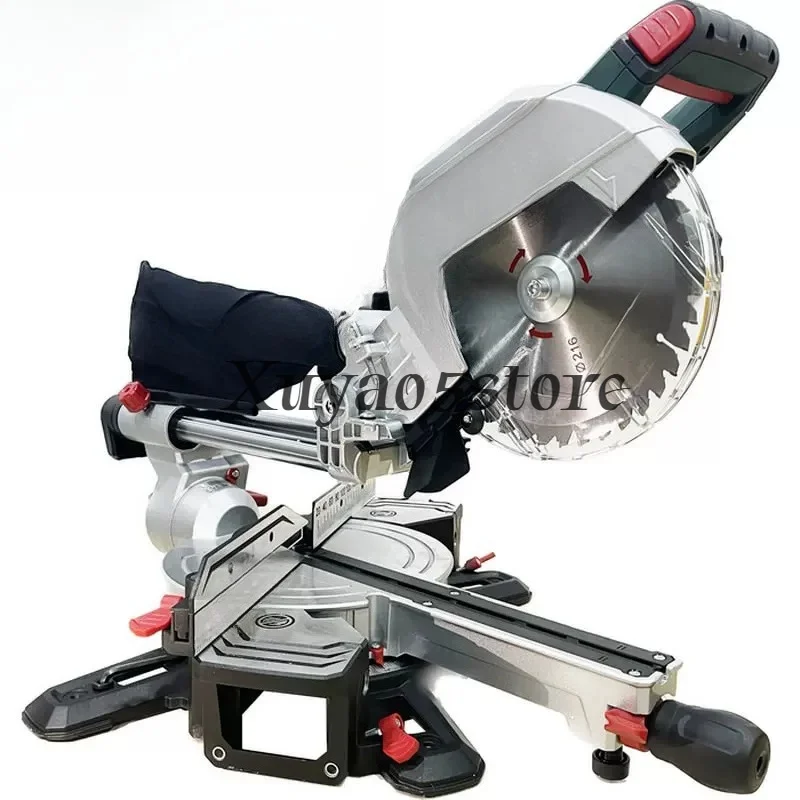 216M Push-pull Medium Saw Aluminum Machine Miter Saw Woodworking Saw 8 Inch 216mm
