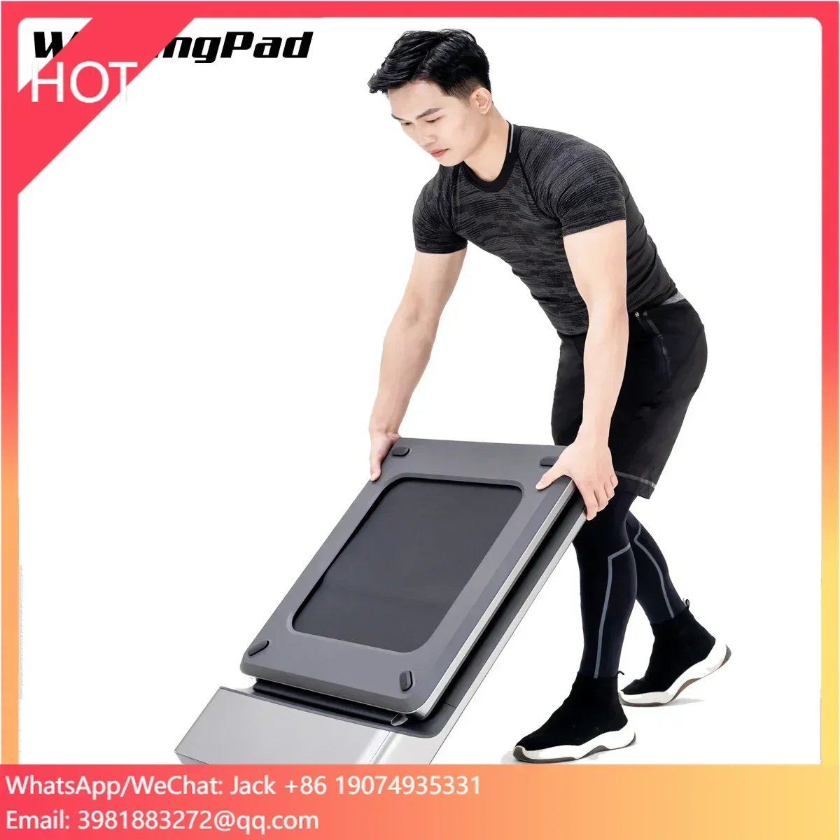 

Best Selling Intelligent Speed Control Motorized Treadmill Smart Walking Jogging Machine P1