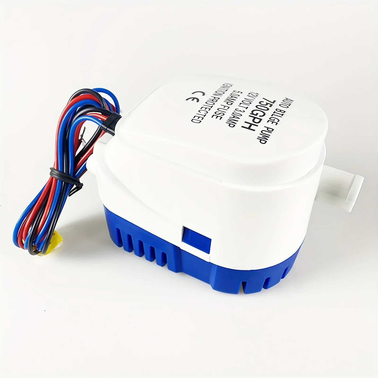 Automatic 1100GPH 12V Submersible Boat Bilge Water Pump with Auto and Float Switch - Efficient and Reliable Solution