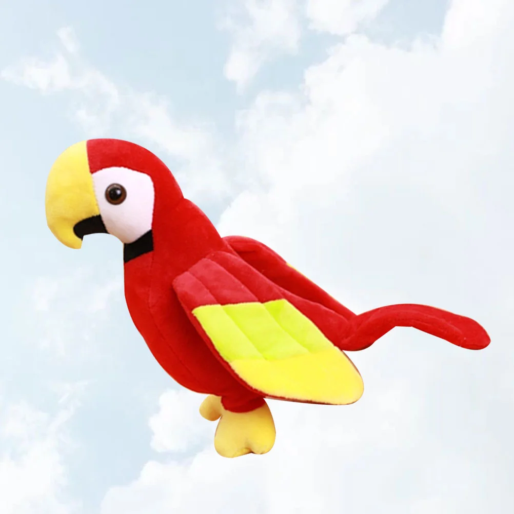 

Plush Toy Parrot Boy Baby Bird Green Toys Stuffed Animals for Boys Toddler Number