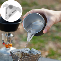 Portable Outdoor Camping Bowl Drain Spout PP Versatile Hand Drip Coffee Guide Nozzle Extended Mouth Easy To Install Camping Tool
