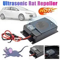 Ultrasonic Rat Repellent Car Pest Control Device Non-Toxic Car Electronic Mouse Repellent Mice Deterrent for Car Auto Vehicle