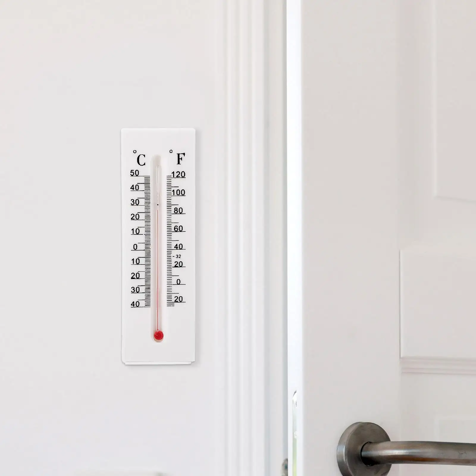 2 Pcs Key Decorator Hide Outside Thermometer Wall Mount Holder Portable For Plastic Outdoor Hider Storage Decorative Hiders