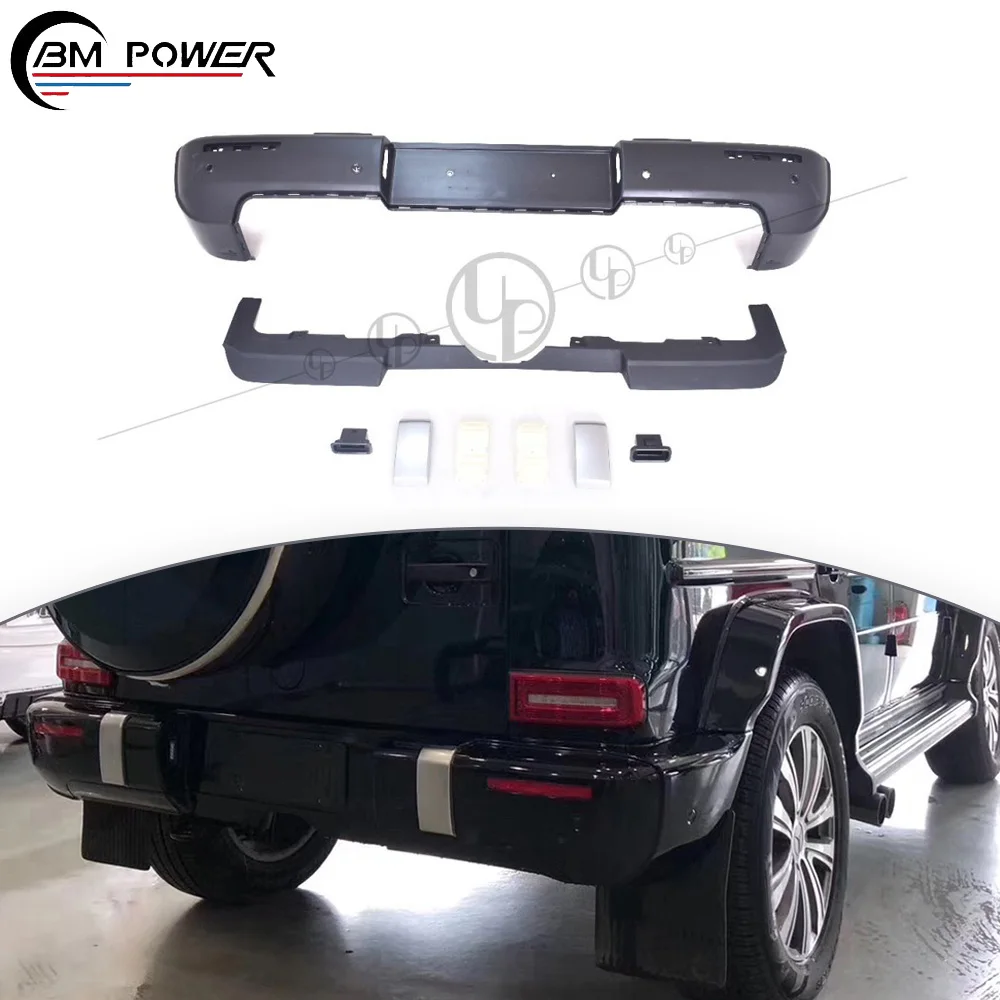 

2020+ G Class W464 G500 550 To G63 Rear Bumper PP Car Bumpers Exterior Upgrade Body Parts