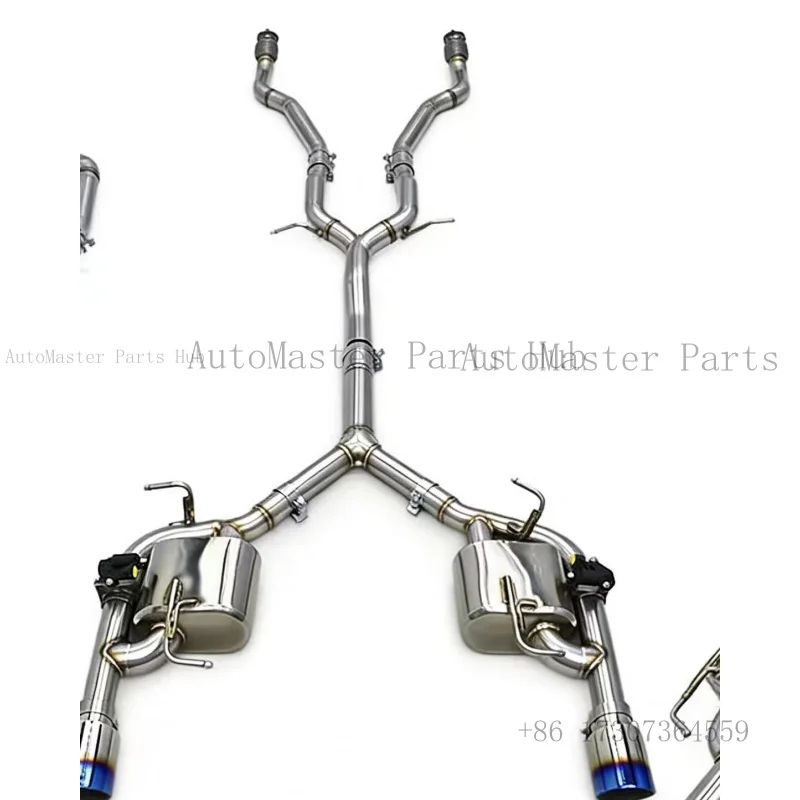 

Выхлопная система Valvetronic для Audi A4 B8 2.0T, выхлопная труба из нержавеющей стали