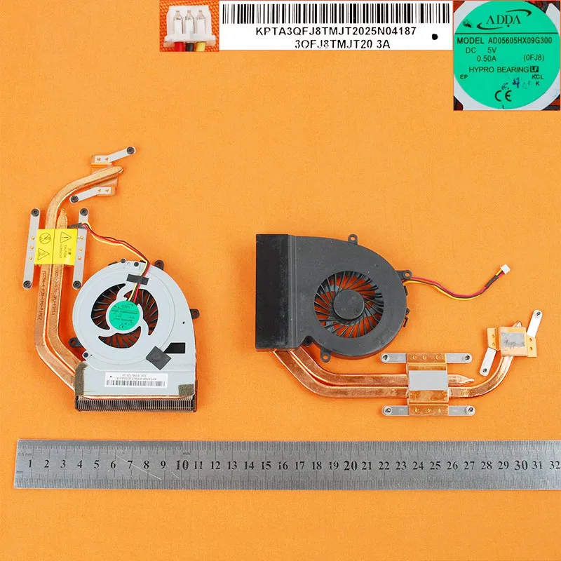 New Laptop Cooling Fan For Fujitsu Lifebook AH522 AH532 LH522 LH532(Independent Graphics,Heatsink ) PN:AD05605HX09G300