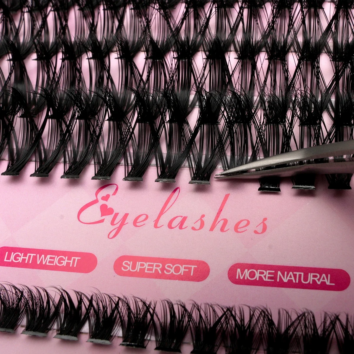 AMSDCN 640 وحدة 30D/40D/50D/60D كتاب رموش مستقل DIY في المنزل رمش تمديد ماكياج