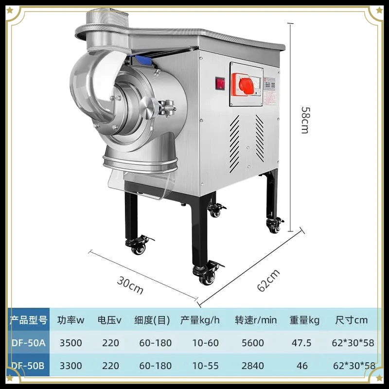 Continuous feeding pulverizer DF-50 \ 60 pulverizer