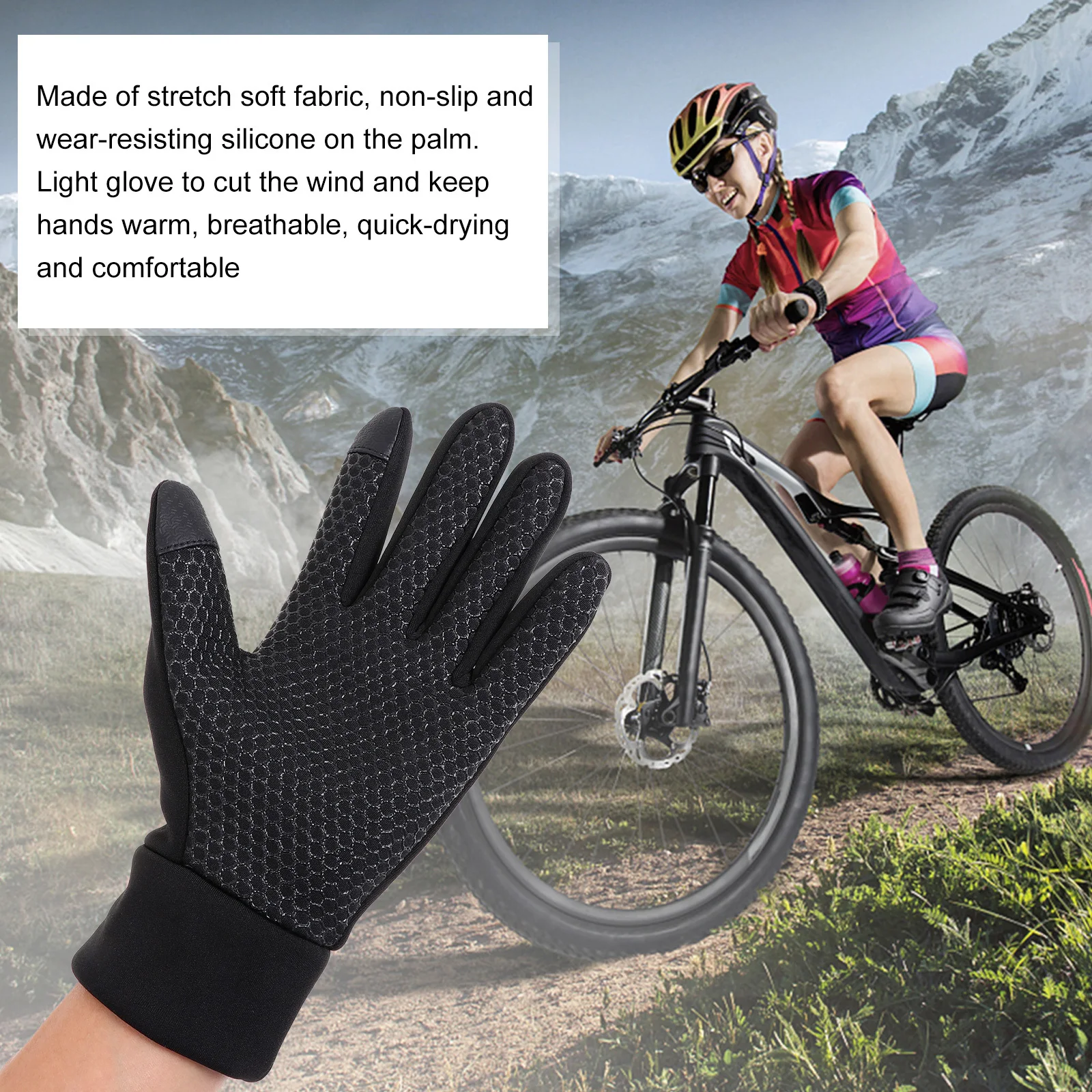 

sports gloves winter gloves winter outdoor gloves telefingers gloves warm ridding gloves