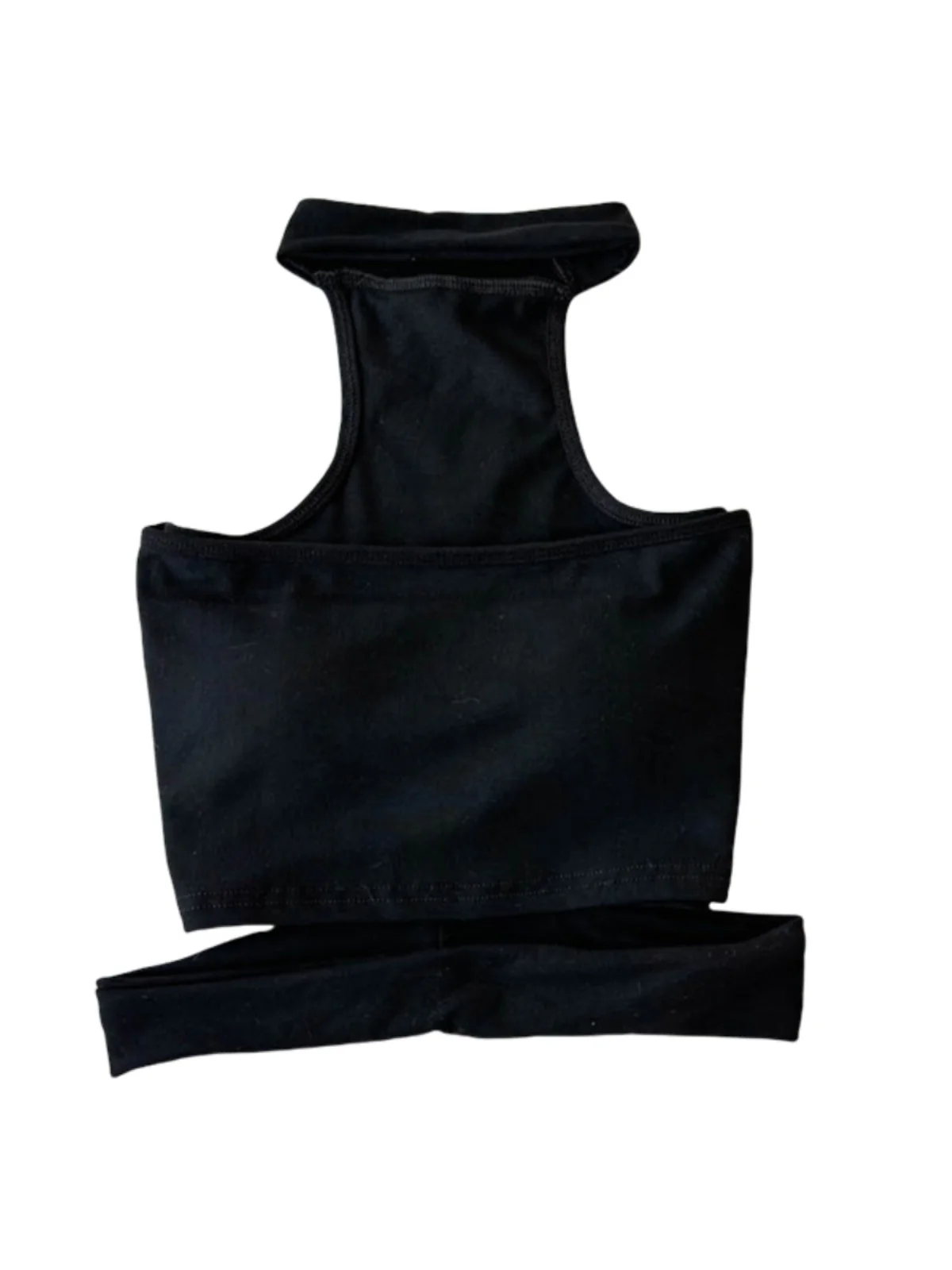 Damski wyszczuplający crop top, odzież wierzchnia, sportowa koszulka, ażurowa, gładka, wiosenno-letnia, seksowna kamizelka w stylu \"pure desire\".