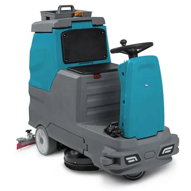 SJ800 Industrial Floor Scrubbers Other Cleaning Equipment Tile  Machine with CE Electric Motor Shanghai Provided 800w