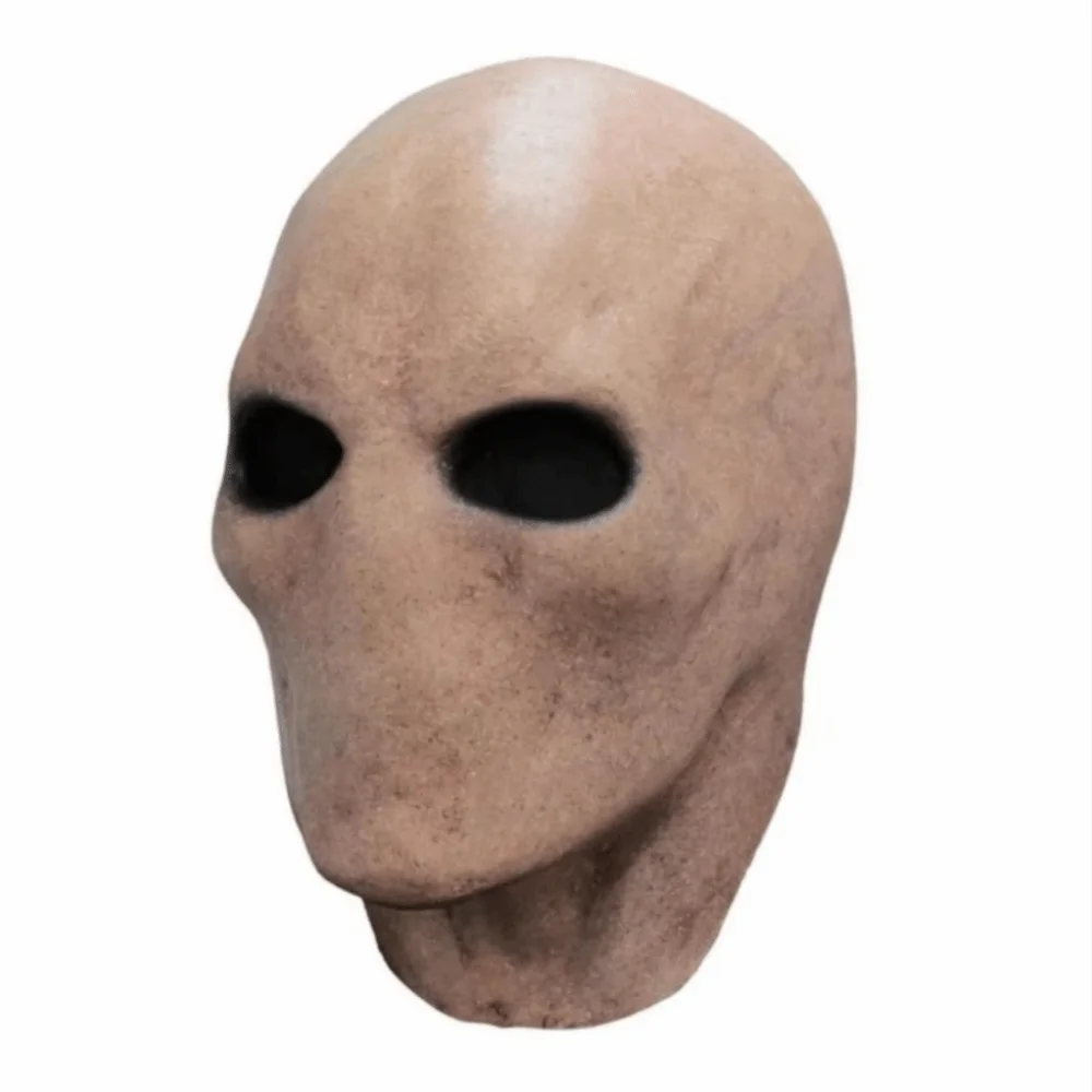 

Faceless Man Halloween Slenderman Mask Non-toxic Dress Up Alien Skull Latex Helmet 3D Realistic Party Cosplay Props