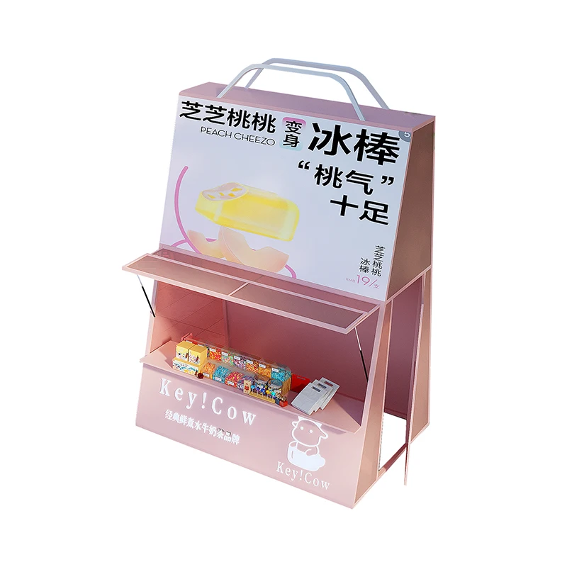 

Internet celebrity commercial street activity rack night market table iron rack market truck mobile car