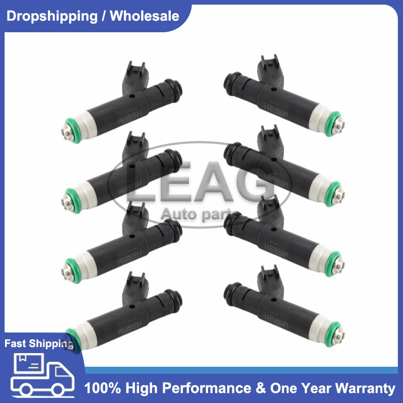 53030842 812-12136 81212136 NEW 8 Pcs Fuel Injector  for 2000 Dodge Dakota Durango 2000-1999 Jeep Grand Cherokee