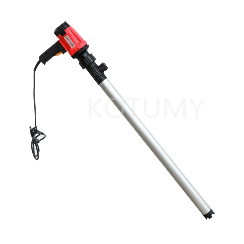 Portable 220V Electric Hand Barrel Pump1300W Six-speed Vertical Oil Pump Diesel Oil Drum with Electric Oil Pump