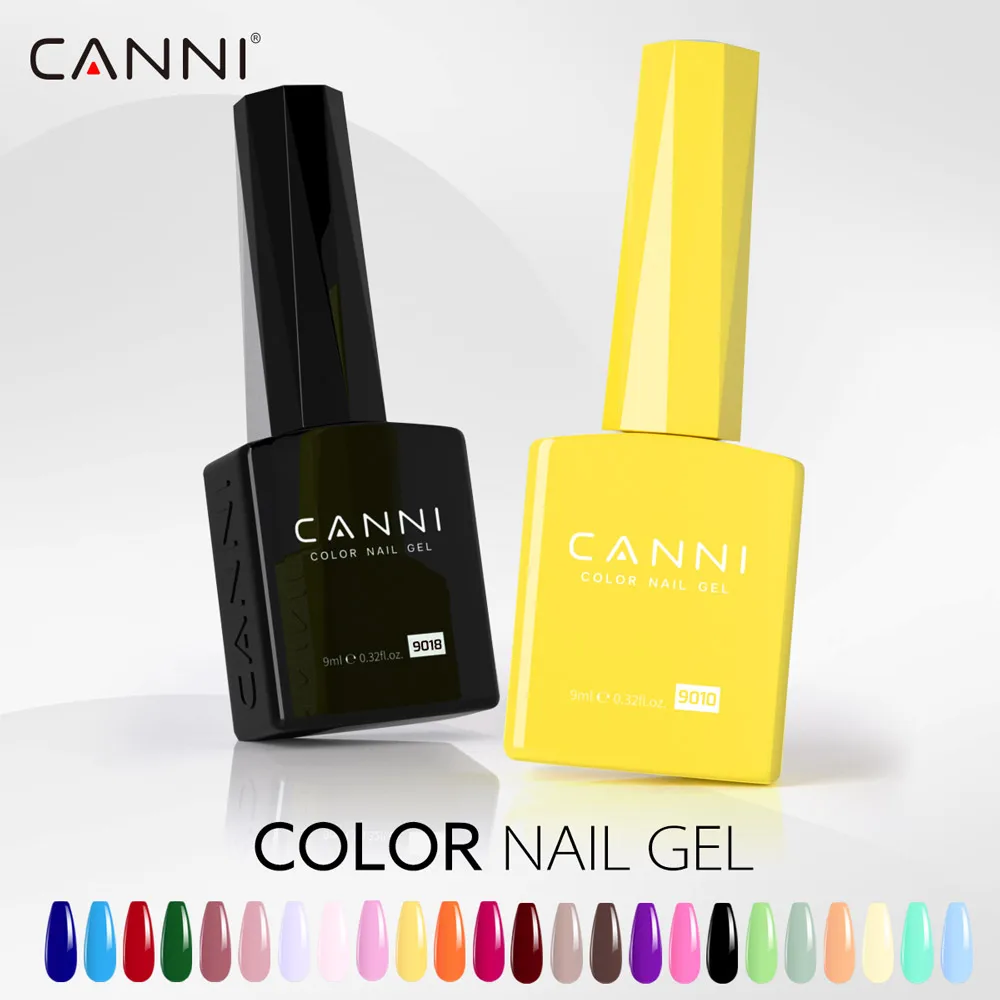 9 مللي CANNI Hema TPO الحرة شبه الدائم جيل للأظافر البولندية التغطية الكاملة اللون هلام الورنيش طويلة الأمد الماس المقسى معطف فوقي