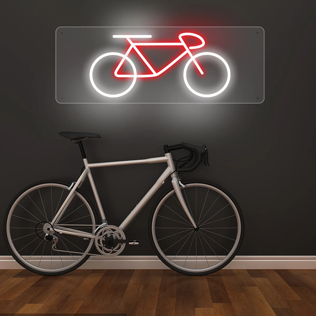 Bicycle neon signs apply to shops, bike shops, bike shop accessories to create an atmosphere to make your shop more attractive