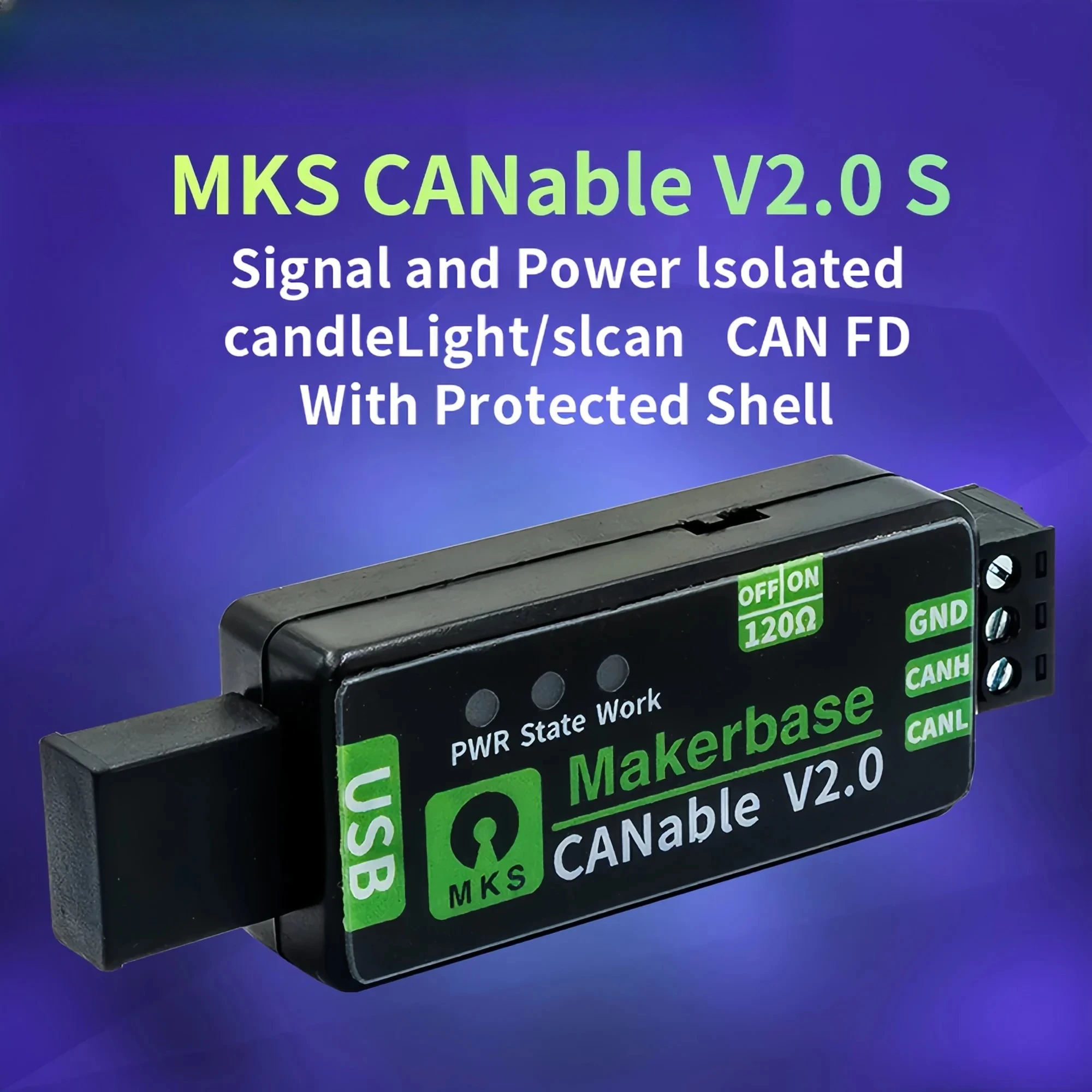 MKS CANable 2.0 USB to CAN Ada - 3D Printer review and price