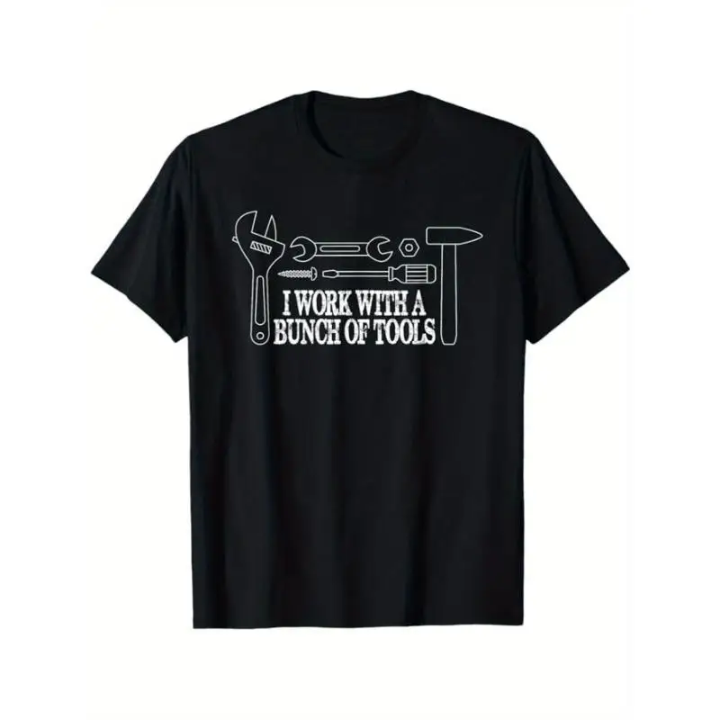 

Unisex Funny Office T-Shirt Work Humor Bunch Of Tools Graphic Tee Sarcastic Slogan Coworker Gift Casual Top