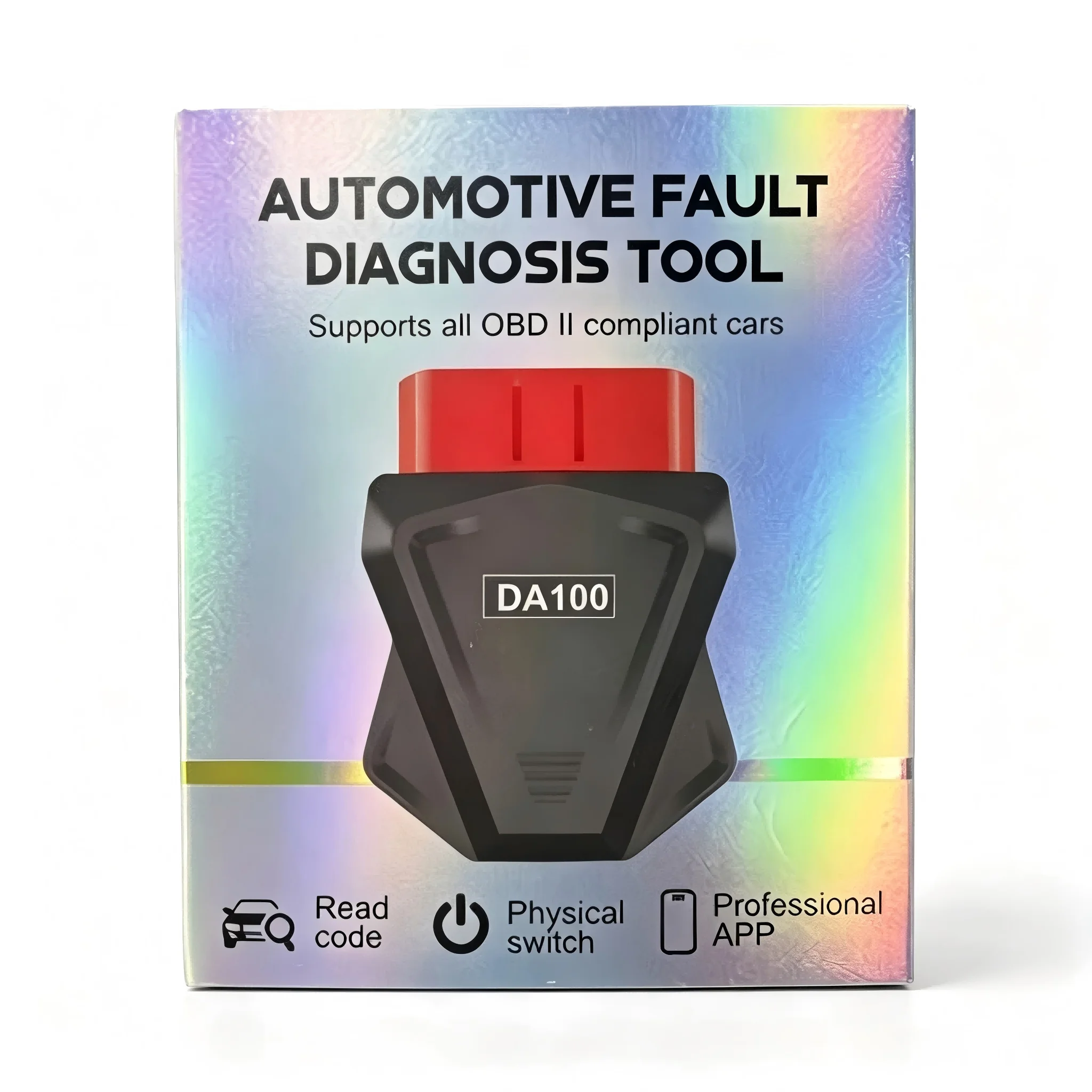 DA100 Bluetooth OBD2 Scanner Wireless Car Engine Code Reader Vehicle Data Diagnostic Adapter Diagnostic Tool for Android iOS