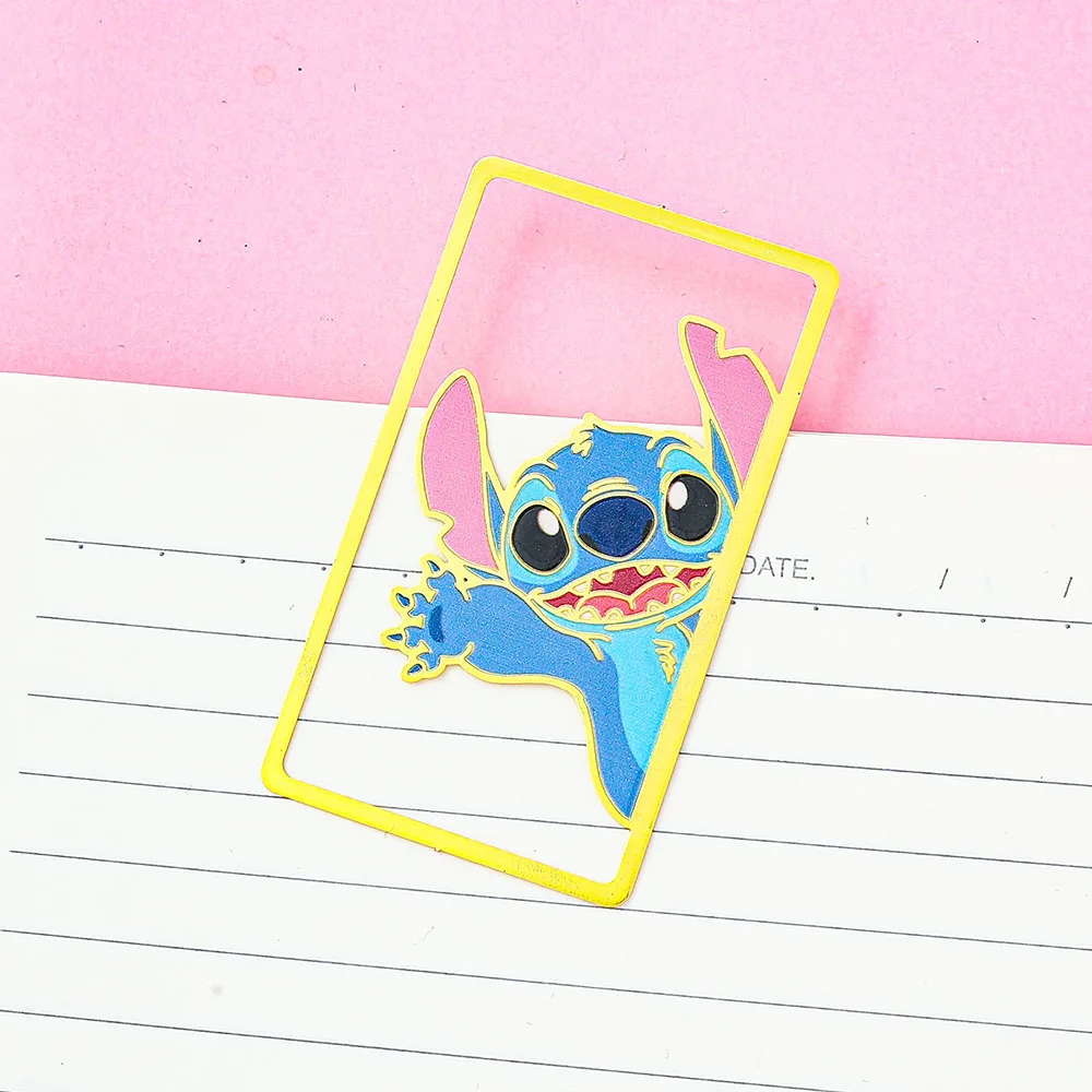 Ohana stitch zijclip bladwijzer, dochter verjaardag decoratie cadeau bladwijzer cadeau leesaccessoire