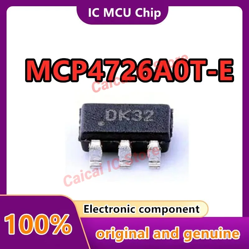 

50pcs/Lot MCP4726A0T-E SOT-23 MCP4726A0T Digital To Analog Converter Chip DAC MCP4726A MCP4726 Integrated Circuit