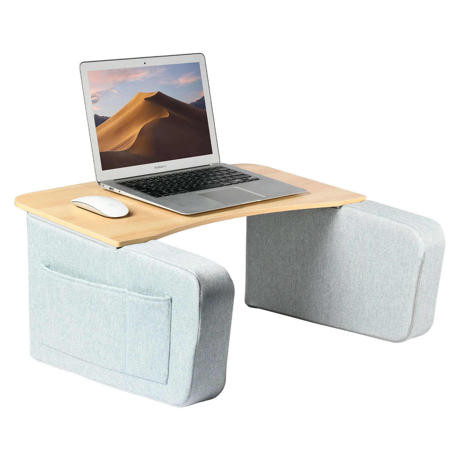 Adjustable Multifunctional Portable Soft Pillow Knee Desk Bed Laptop Stand Reading Table Foam Oversized Armrest Pillow