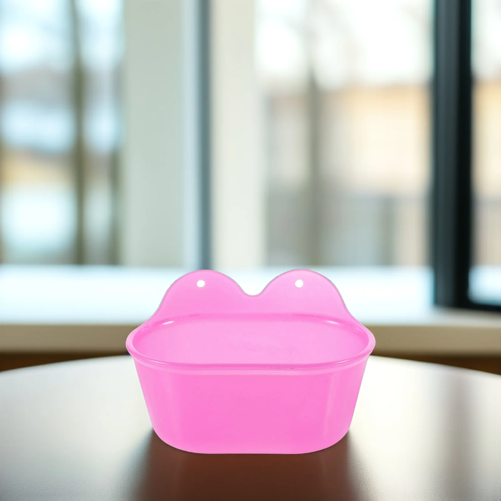 

Parrot Bird Bath Purple Tub Durable Safe Reusable Fits Any Cage Parakeet Cockatiel Outdoor Plastic Feeding Accessories