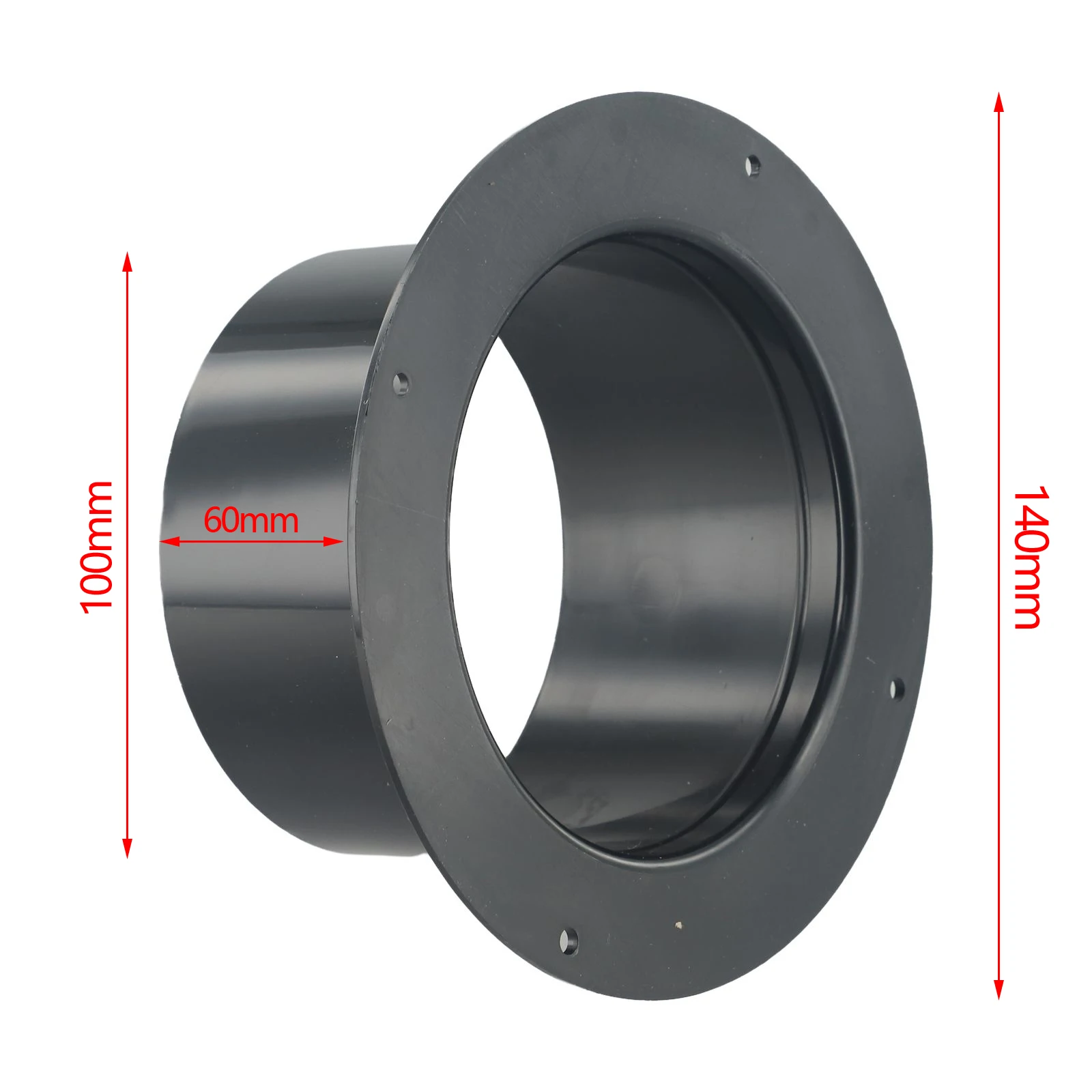 

Vent Pipe Adapter Duct Joint Wall Flange Connector 100mm/125mm/150mm For Ventilation Pipe High Quality Exhaust Pipe Connector