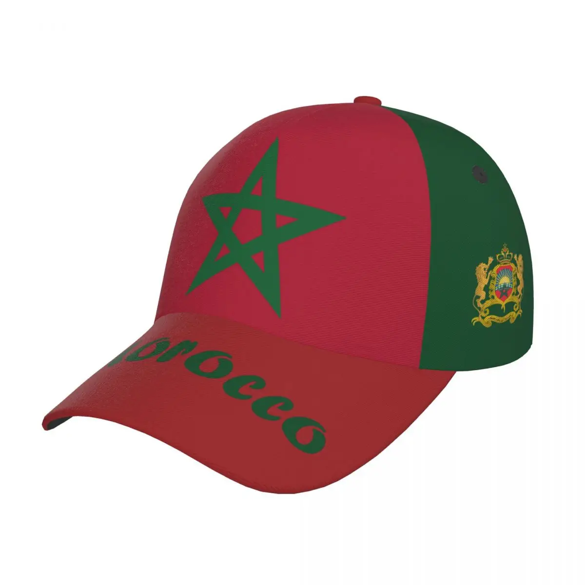 Morocco Flag Cool Moroccan Outdoor Sport Caps Baseball Hat Men Women Visor Cap Baseball Cap Street Hip Hop Caps golf hat men