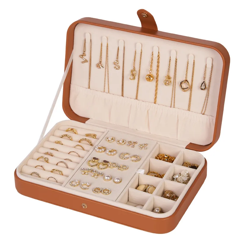 Jewelry storage box exquisite high-end jewelry gold bracelet jewelry box