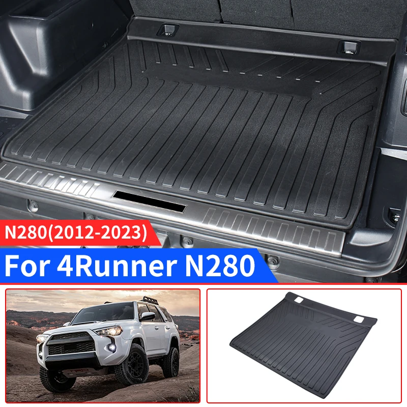 For 2012-2023 2022 2021 Toyota 4Runner Trunk mat Tailgate Box Pad N280 Interior Decoration Modification Upgraded Accessories