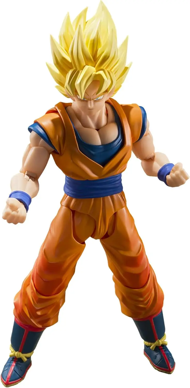 

Genuine Bandai S.H.Figuarts Dragon Ball Z Super Saiyan Son Goku The Games Begin Action Figure Brand New in Stock