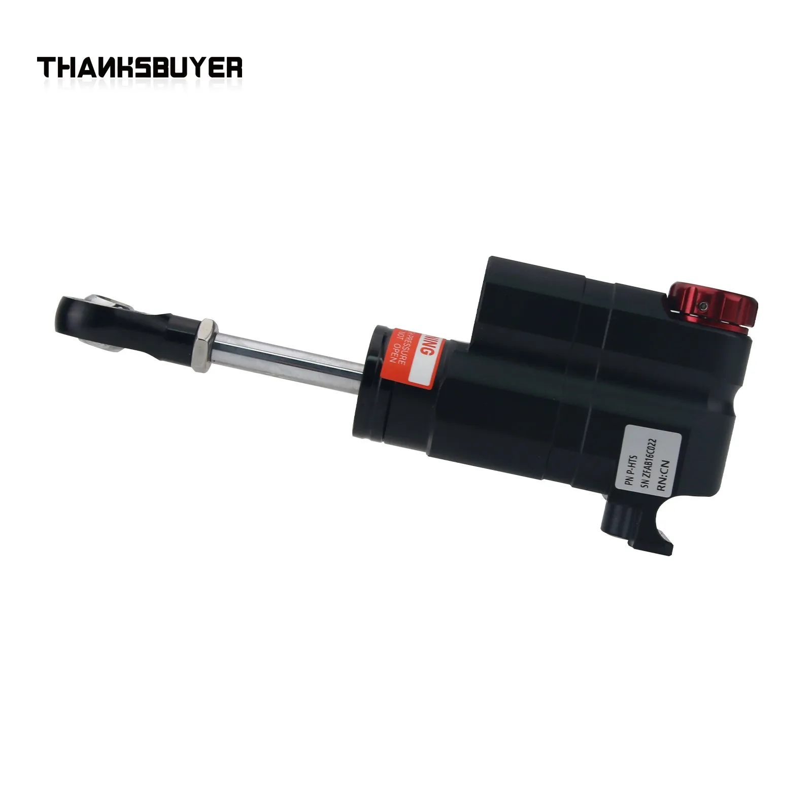 Sistema de acelerador hidráulico P-HTS Simulador de carreras Soporte de amortiguador ajustable de 6 engranajes para simulación de pedal de juego serie P1000