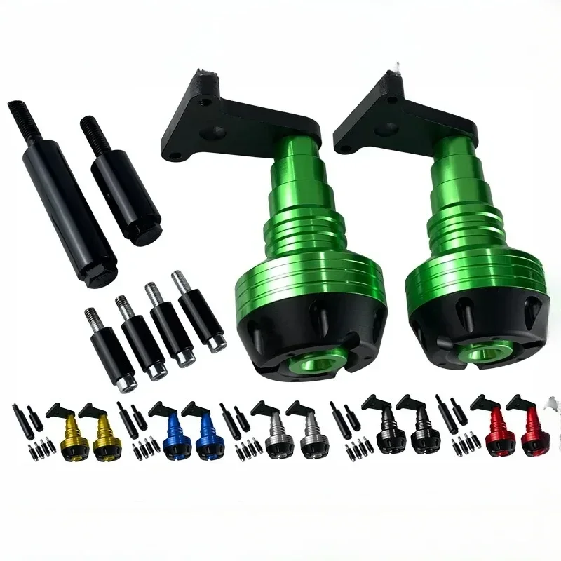 1PC Motorcycle M10 Protector Frame Slider 10mm Universal Motorbike Frame Sliders Anti Crash Protector Rod