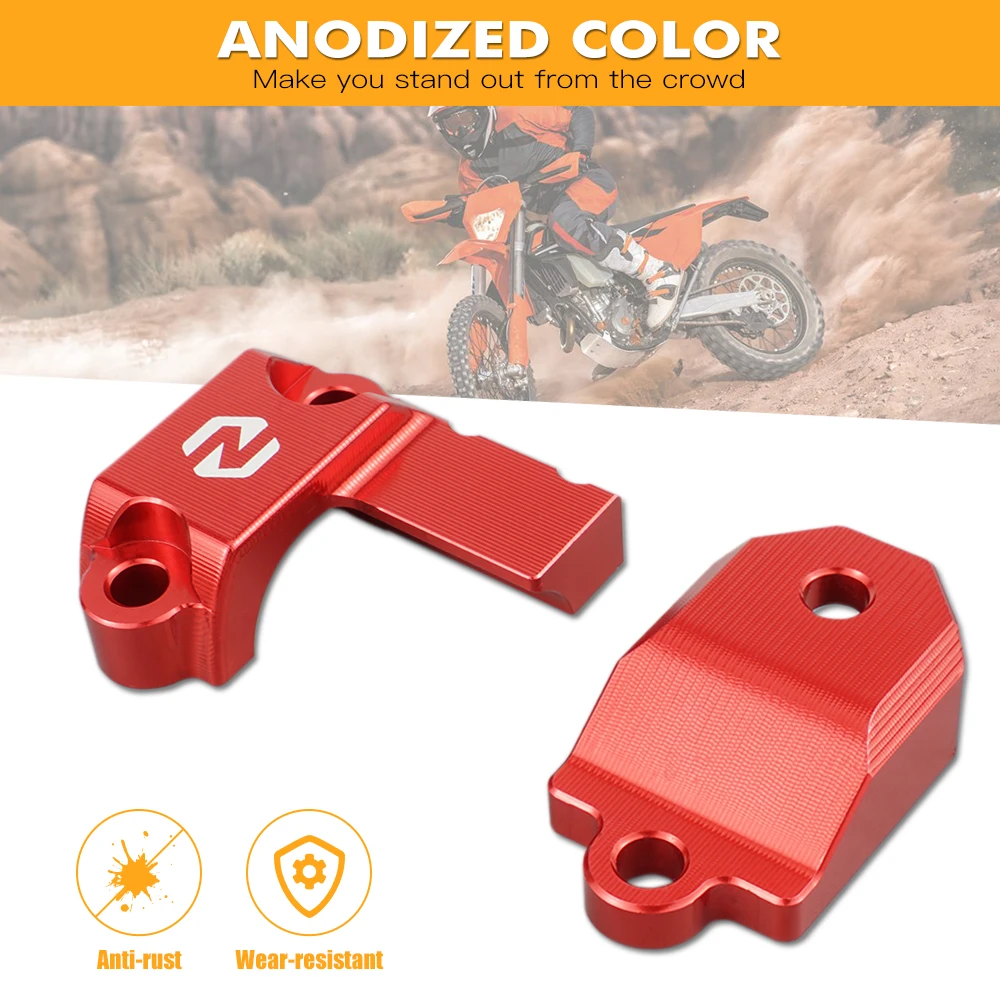 

For Beta RR 300 2013-2023 RR 250 RR 350 RR 390 RR 430 RR 450 480 498 500 Master Cylinder Protector Brake Clutch Reservoir Cover