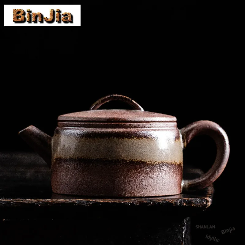 

130 мл Kiyomizu-yaki, сменный чайник большого калибра, элегантный чайник для заварки чая, чайник с ситечком, посуда для напитков, украшения