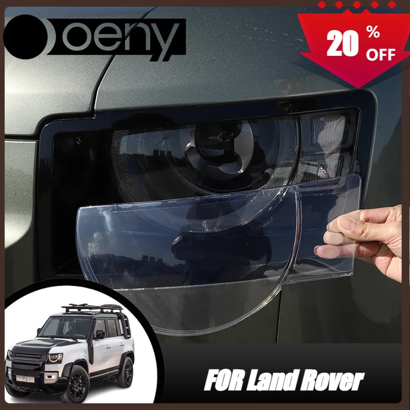 

Fit For Land Rover Defender 90 110 2020-2025 Car Styling ABS Car Lampshade Headlight Protective Cover Car Accessories