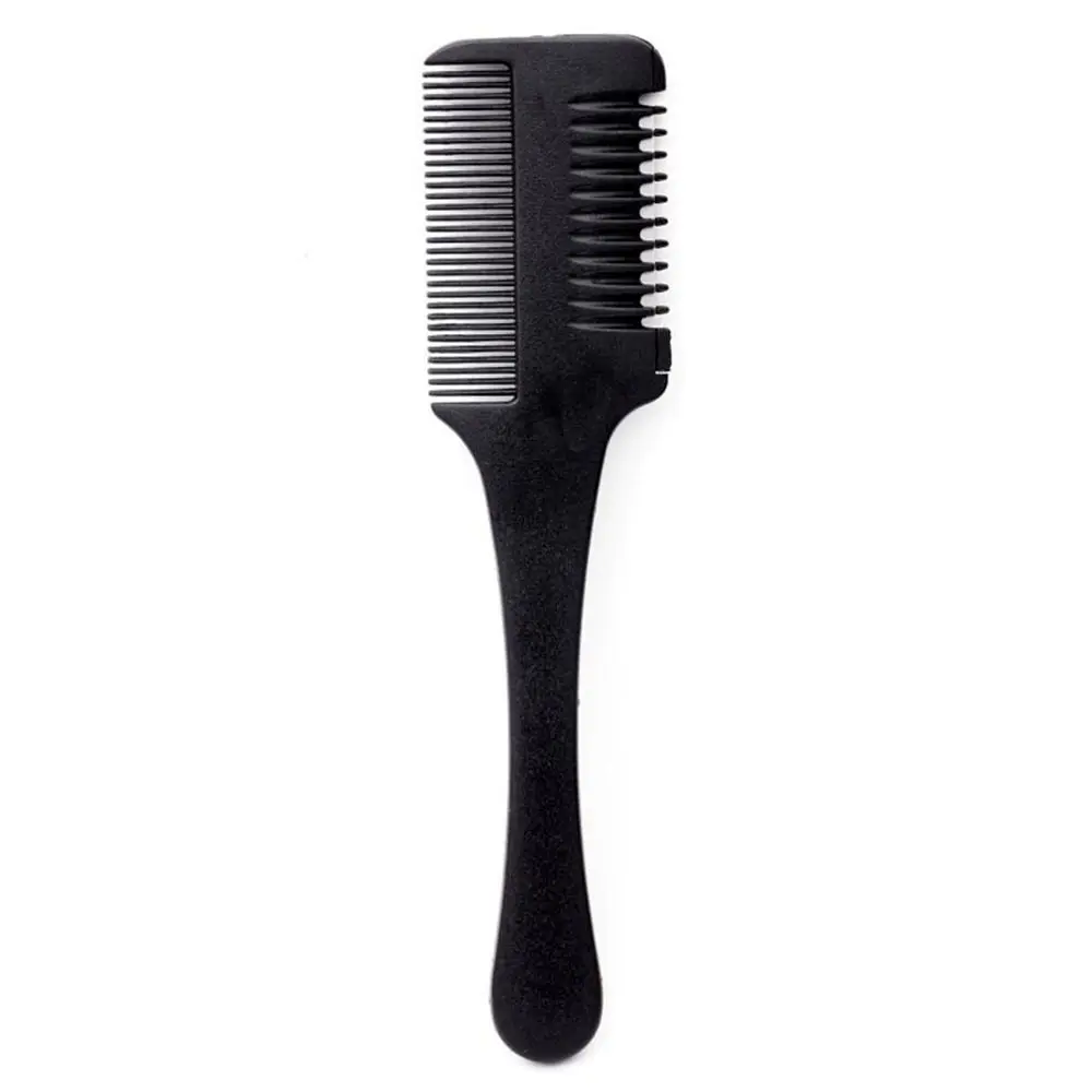 Women's Fashion Hair Styling  Hair Dresser  DIY Trimmer with Blades Hair Razor Comb Double Sides Hair Cutting Thinning