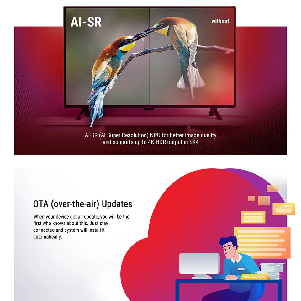 Ugoos X4Q Pro Android 11 Amlogic S905X4 TV Box, 4GB RAM, 32GB ROM, 2.4G/5G, Dual WLAN, BT5.1, USB 3.0, Ethernet 1000M, Compatible with AV1 4K HDR Set Top TV Box