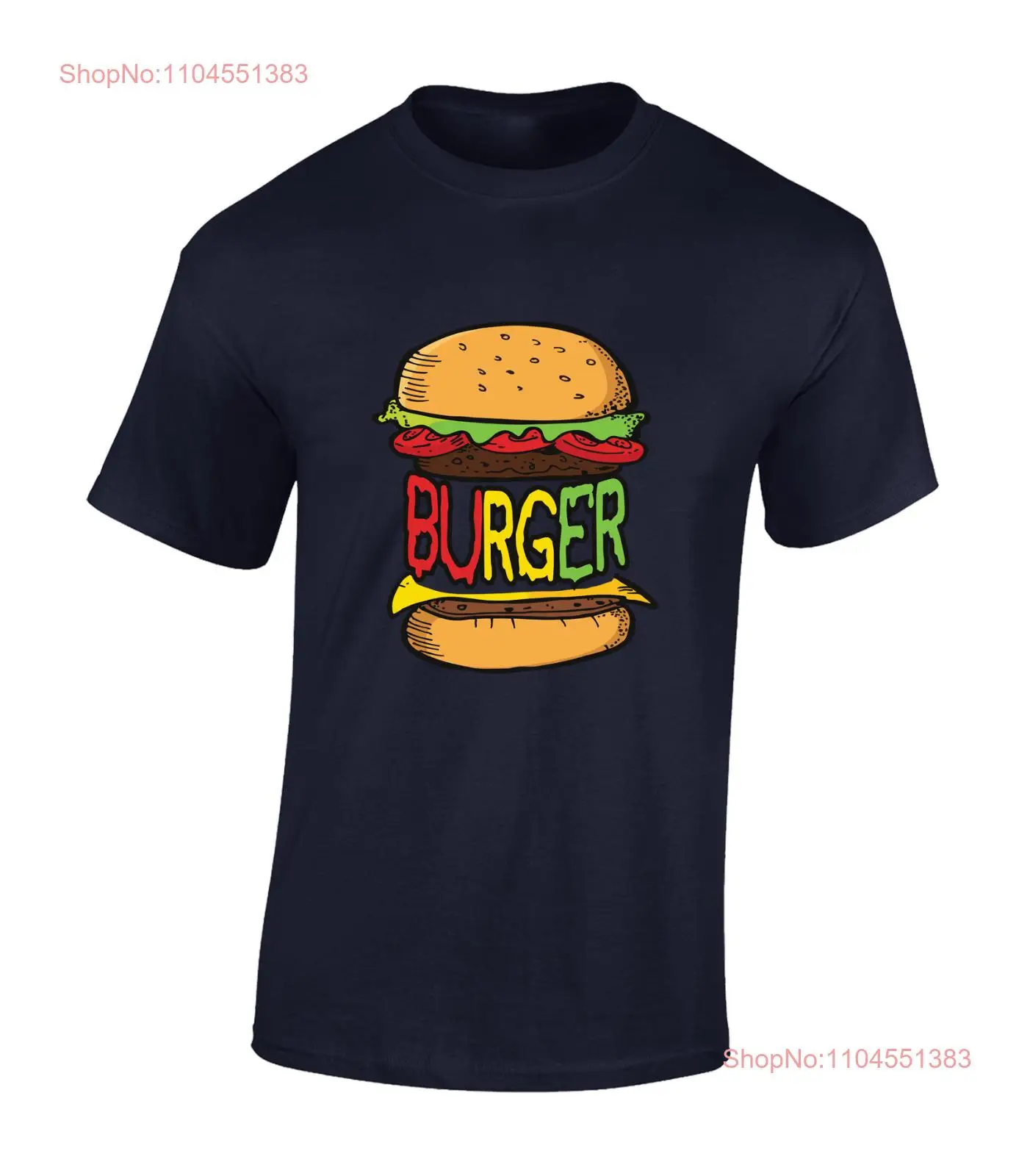 

Забавная футболка унисекс Burger Cool Fast Food Lover Cheeseburger