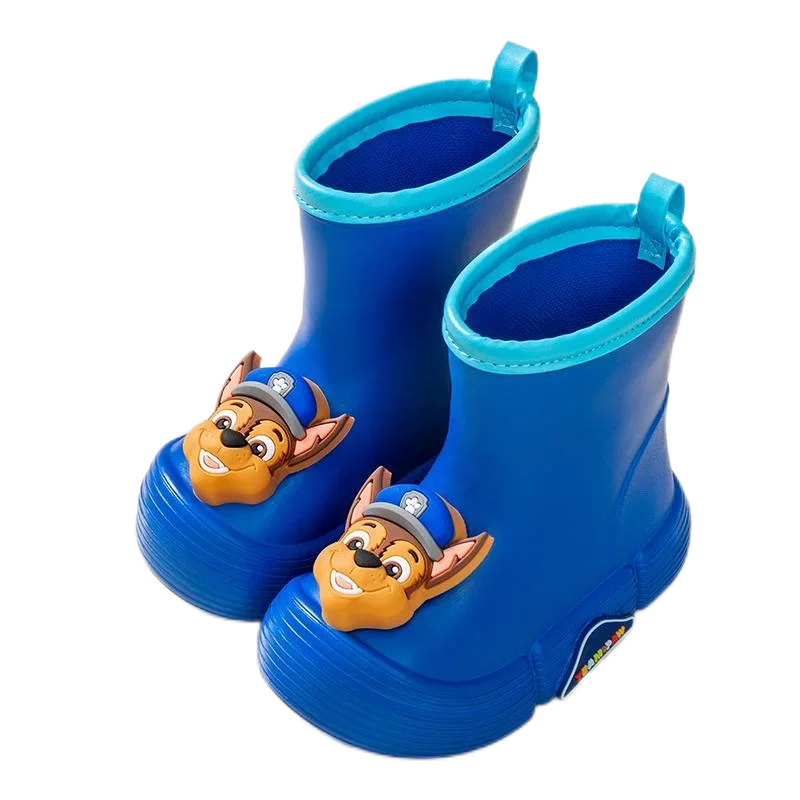 Stivali da pioggia per bambini PAW PATROL scarpe da pioggia impermeabili antiscivolo scarpe da acqua per bambini per neonato e bambina vasca