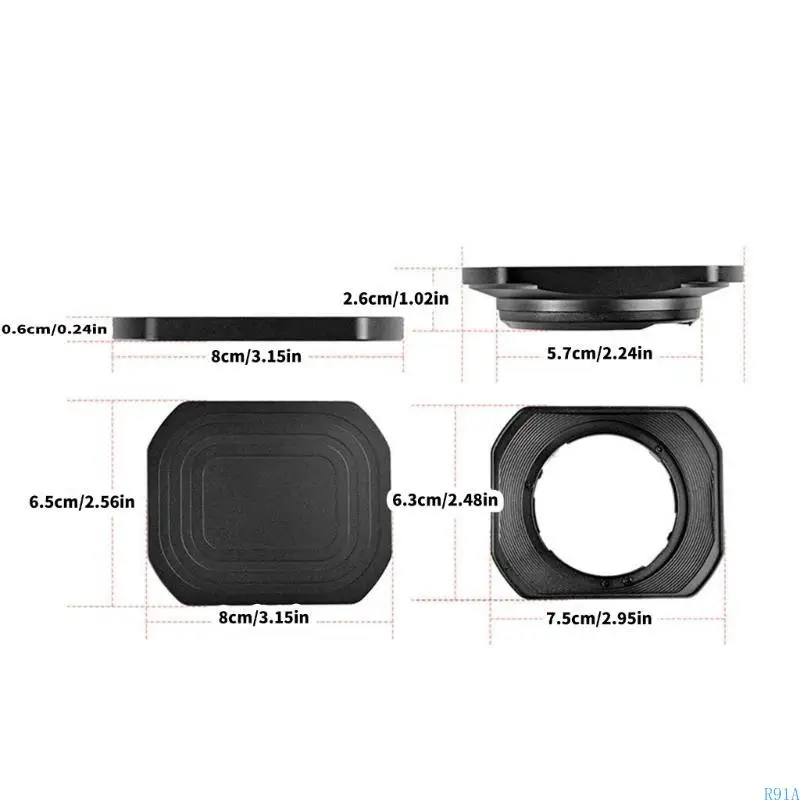 

R91A металлический линз оттенок линзы для XF 35 мм и XF 23mm Optimaled