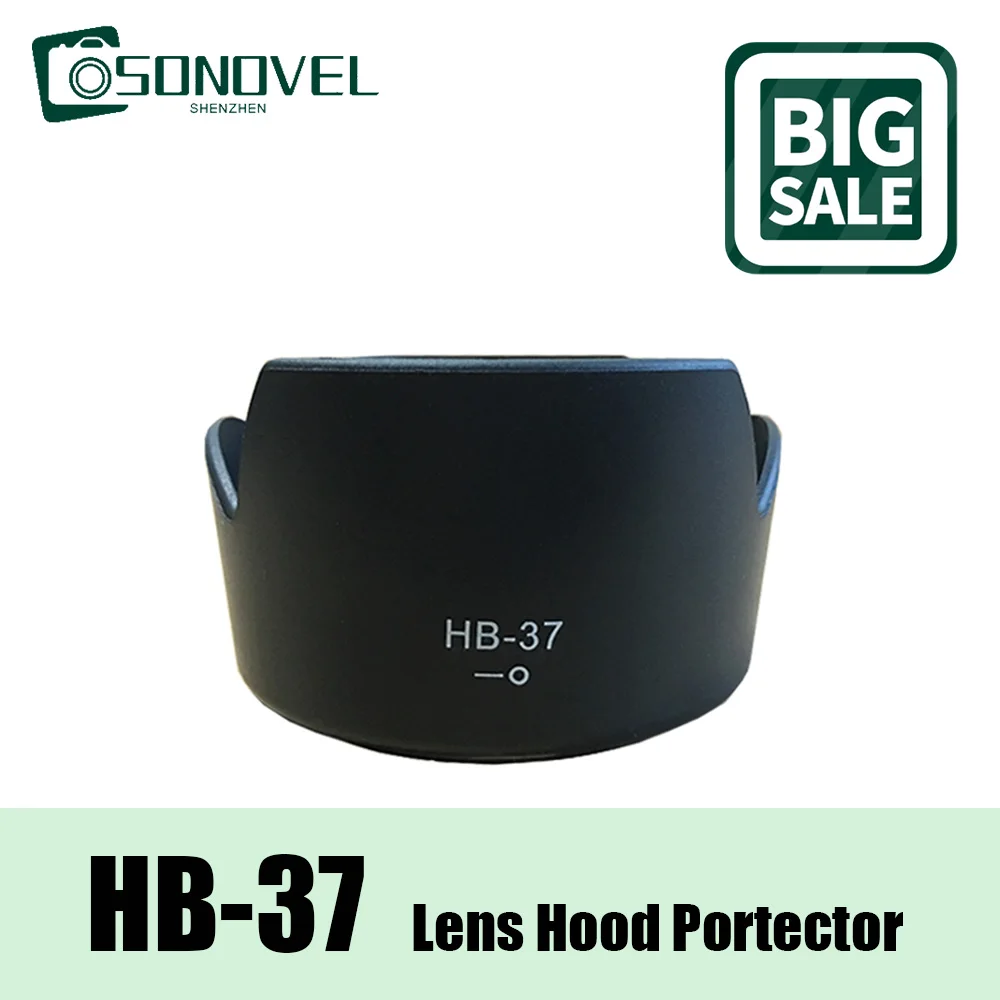 HB-37 HB37 Flower Petal Lens Hood Shade for Nikon D5300 D5100 D5200 55-200mm Reversible Camera Accessories