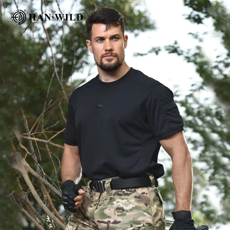 

Мужские быстросохнущие рубашки, летние мужские футболки для гольфа на открытом воздухе, дышащая одежда с короткими рукавами, эластичные футболки для кемпинга, альпинизма и пешего туризма