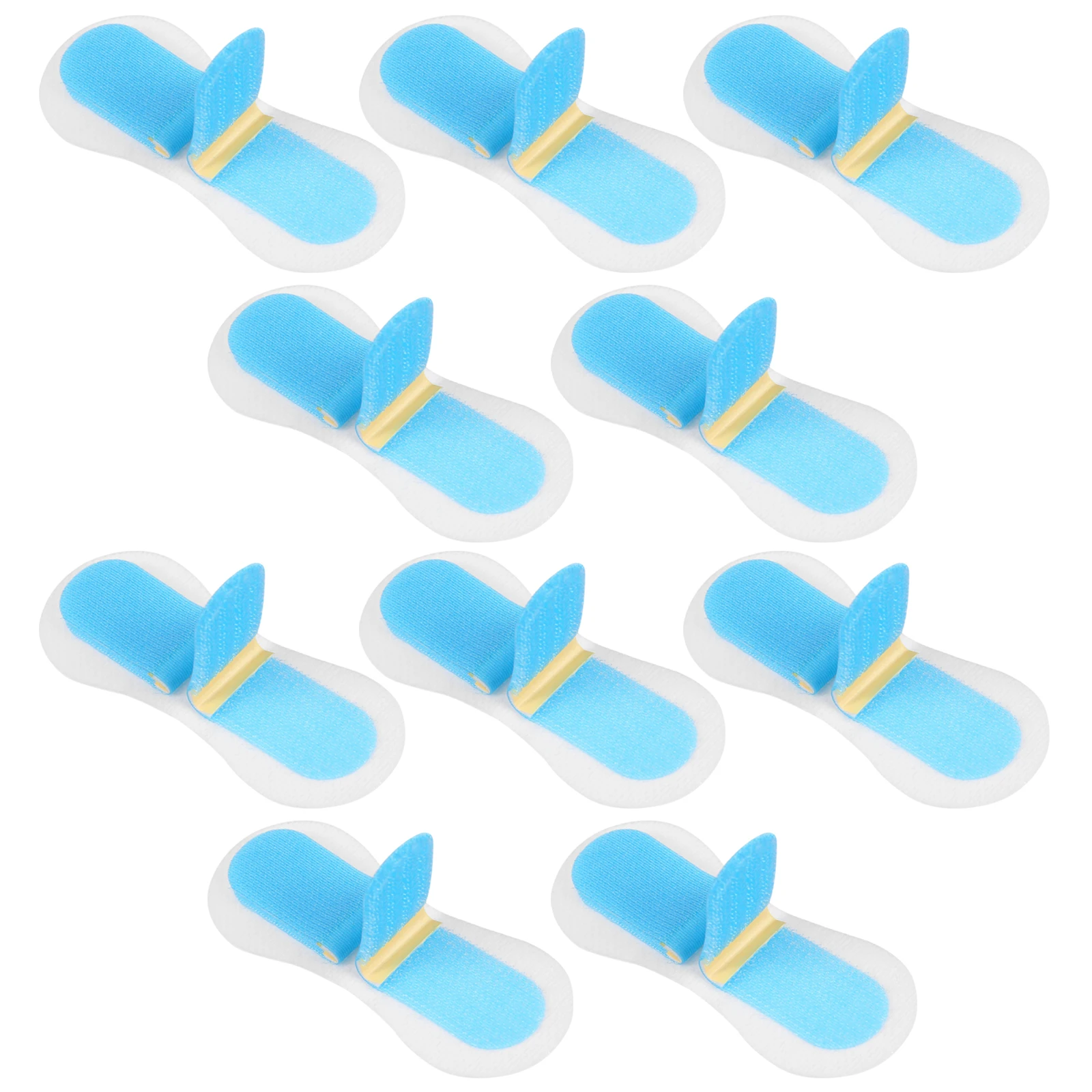 

10pcs Catheter Fixation Bands Universal Straps Portable Urine Bag Home Medical Use Adjustable Size Sticky Sticker